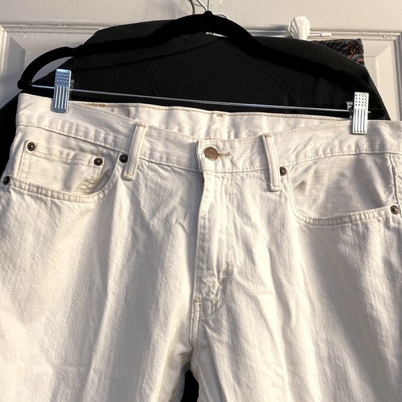 Levi's 514 White Jeans Size 34 x 30 - Picture 2 of 6